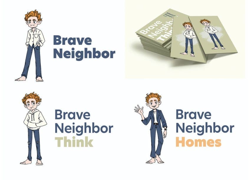 Brave Neighbor Core Brand Identity