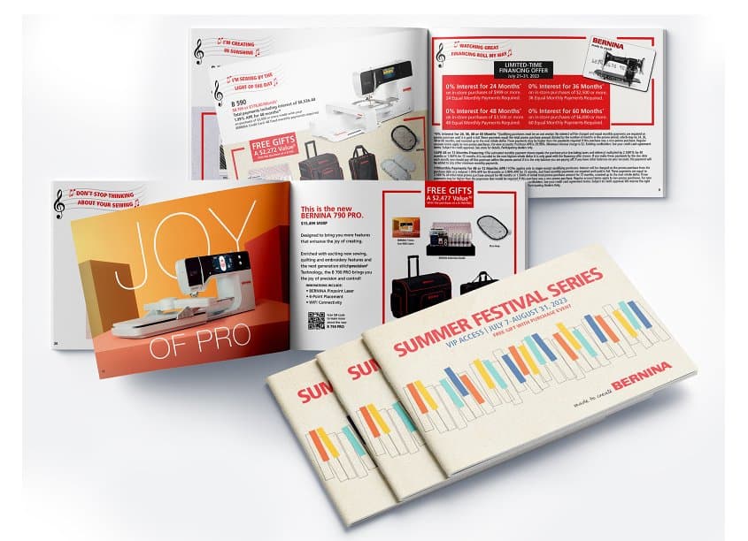 Bernina Refreshing Summer Savings