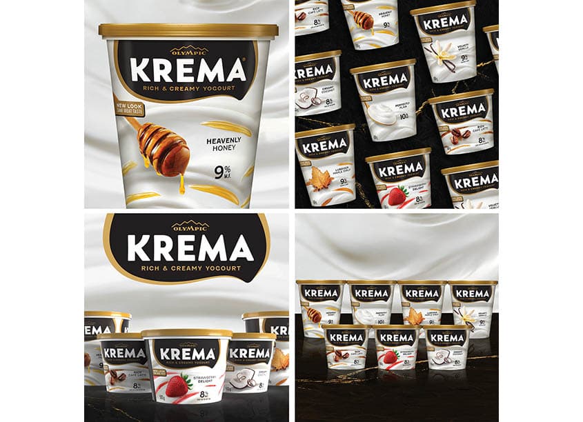 Krema Yogourt Packaging