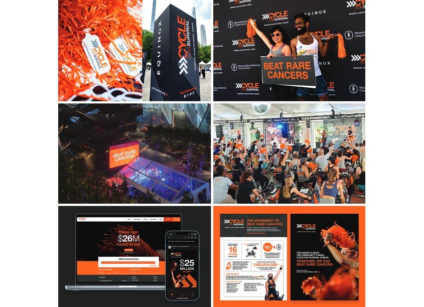 Cycle for Survival Event Branding + Identity