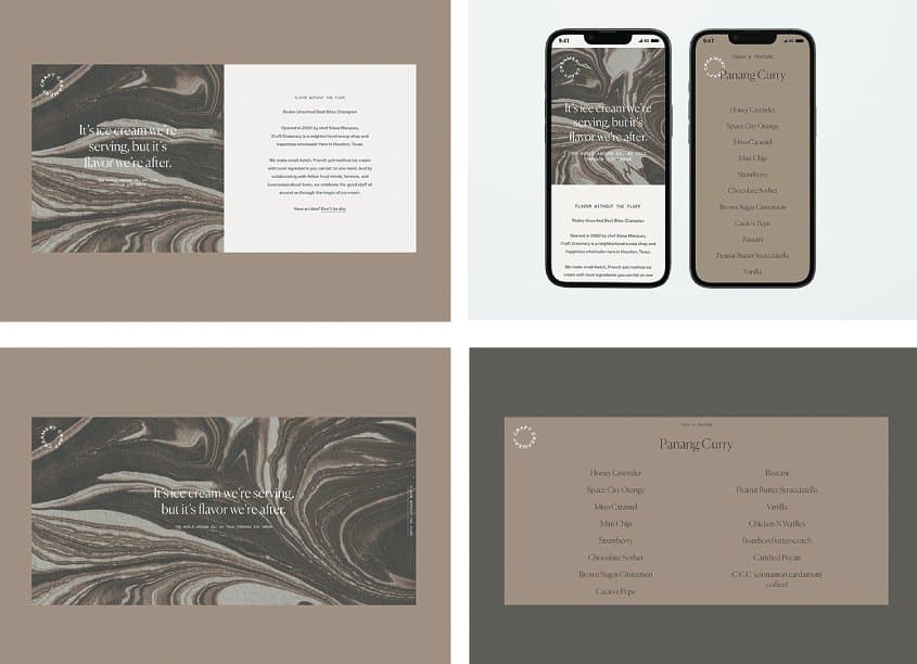 Craft Creamery Website