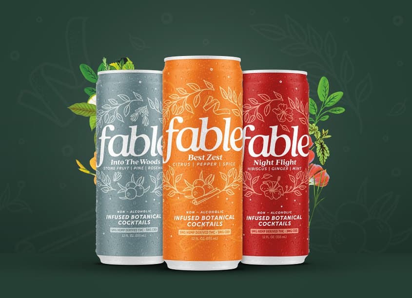 Fable Infused Botanical Cocktails