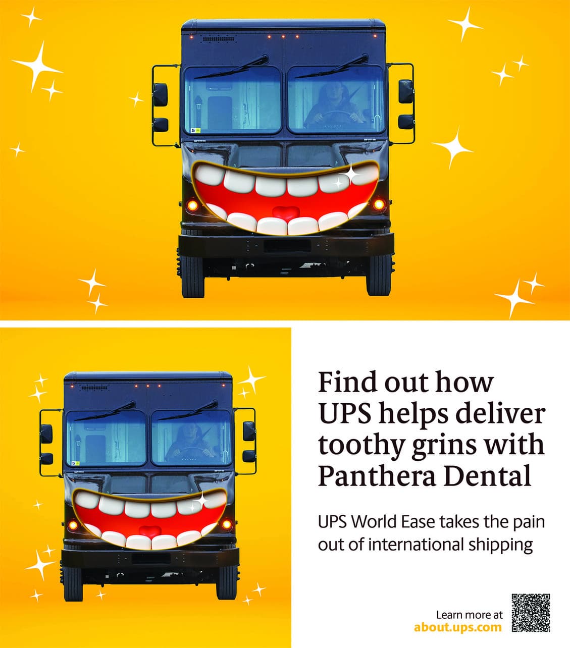 UPS Helps Deliver Toothy Grins With Panthera Dental Digital Display