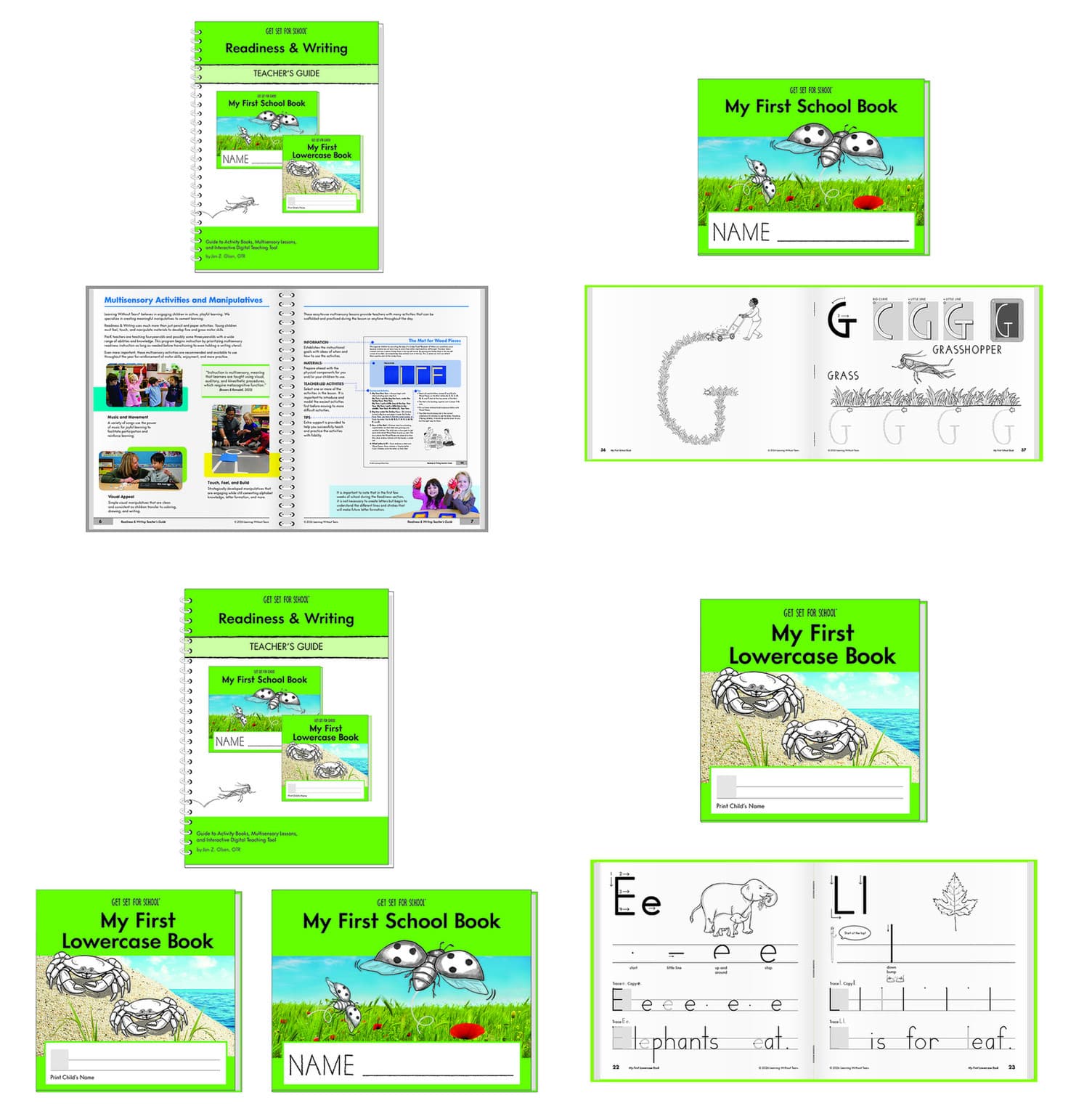 Readiness & Writing Student Editions and Teacher’s Guide