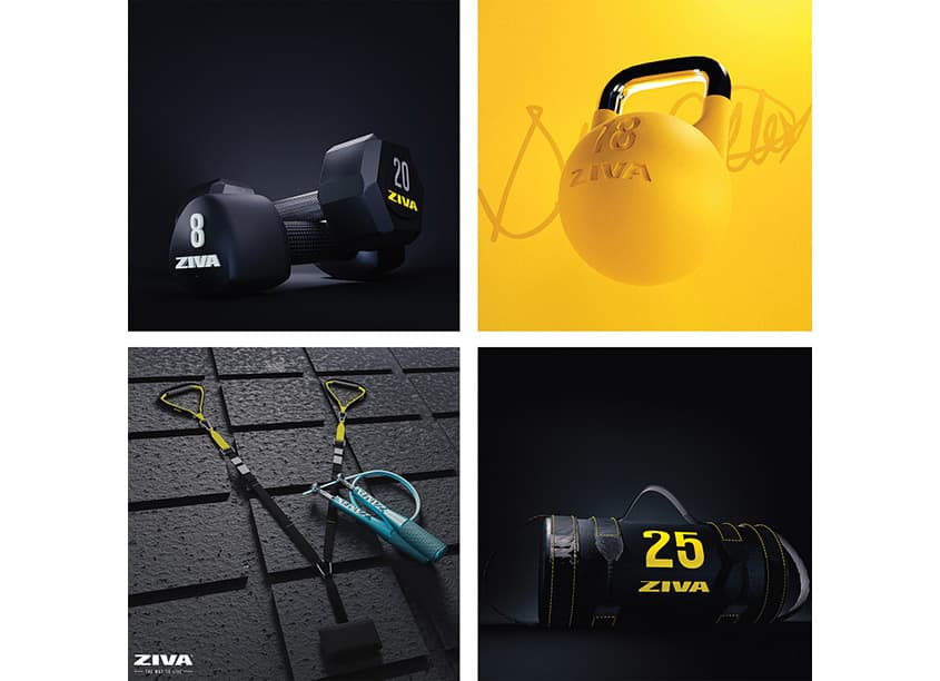 ZIVA Social Media Renders