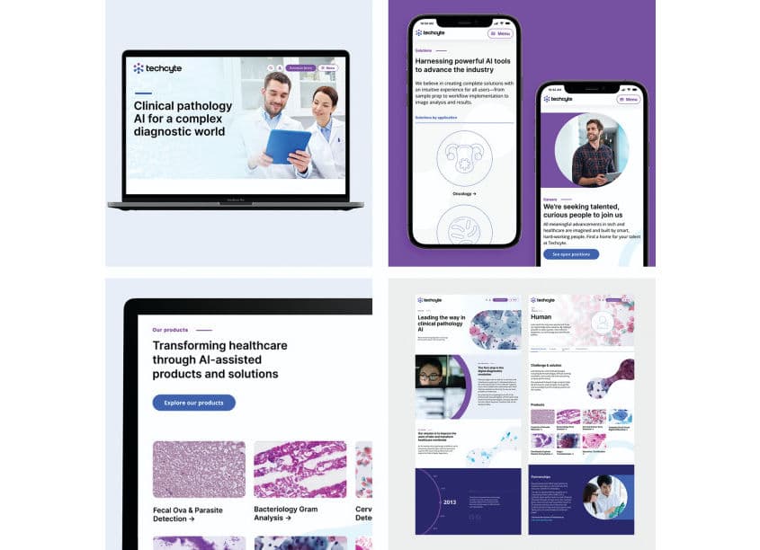 Techcyte Website Redesign