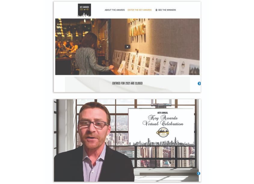 Key Awards Microsite and Awards Entry System