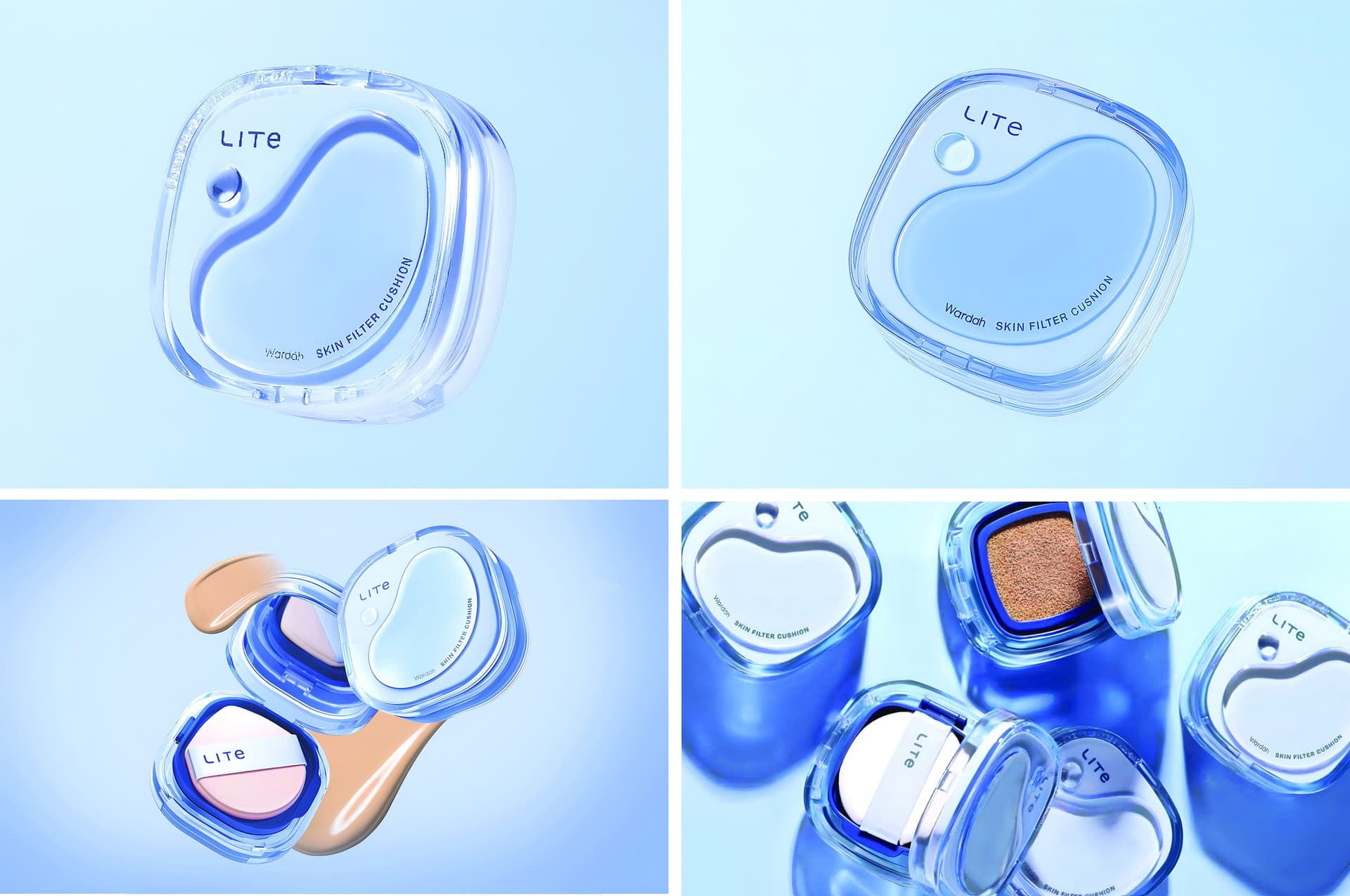 Wardah Lite Skin Filter Cushion — Beauty, Cosmetics & Personal Care design — by Kudos Design Collaboratory — 2025 GDUSA award entry