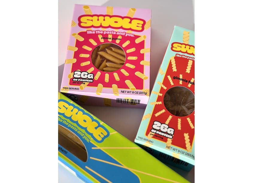 Swole: Pasta Packaging