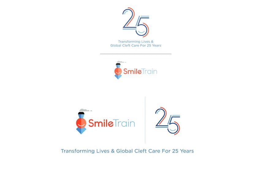 Smile Train's 25th Anniversary Logo Animation Global