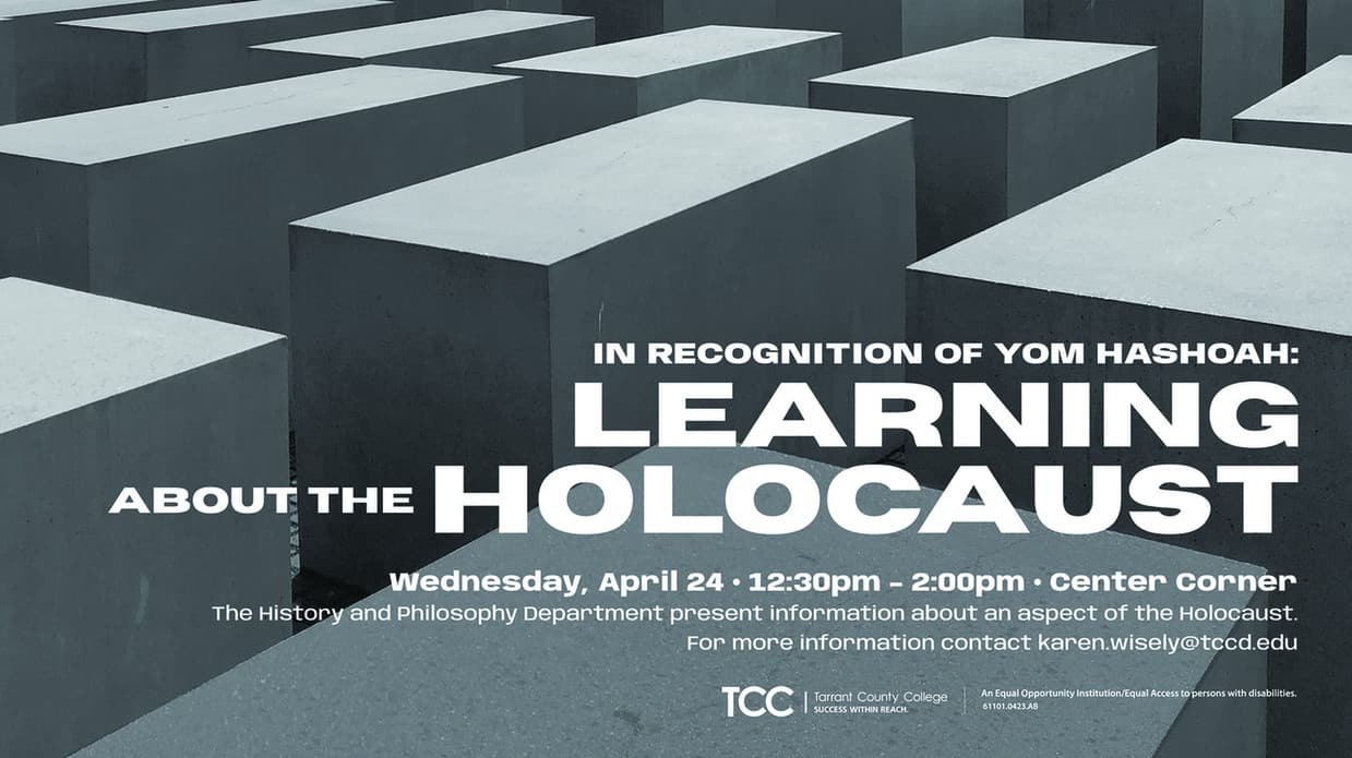 In Recognition of Yom HaShoa Presentation