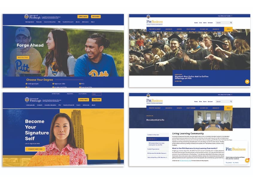Business.Pitt.Edu 2021 Website Redesign