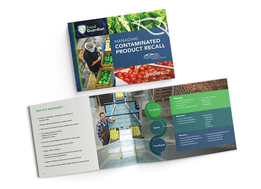 Food Guardian - Contaminated Product Recall Brochure
