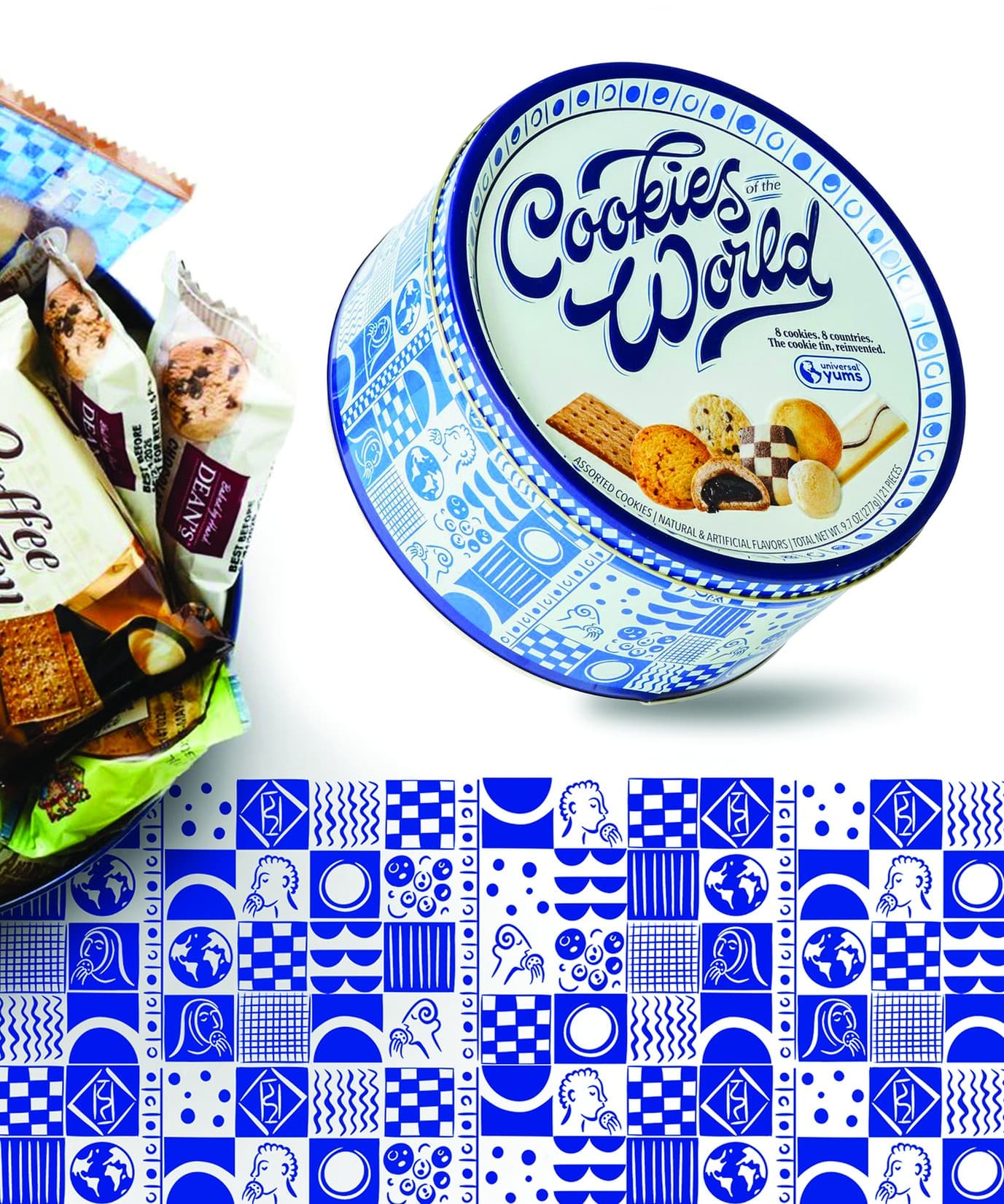 Cookies of the World Collectible Tin
