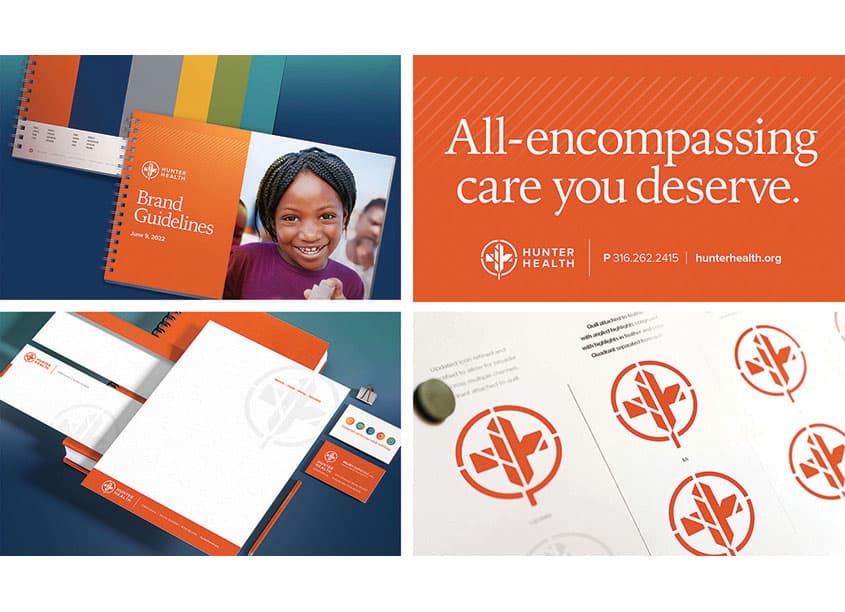 Hunter Health Branding and Identity