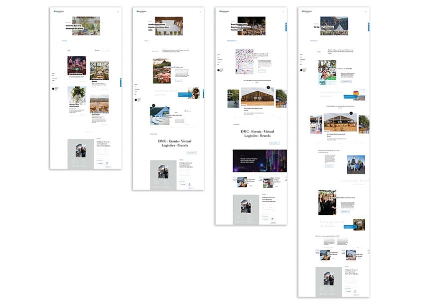 Destination Concepts Corporate Website Redesign