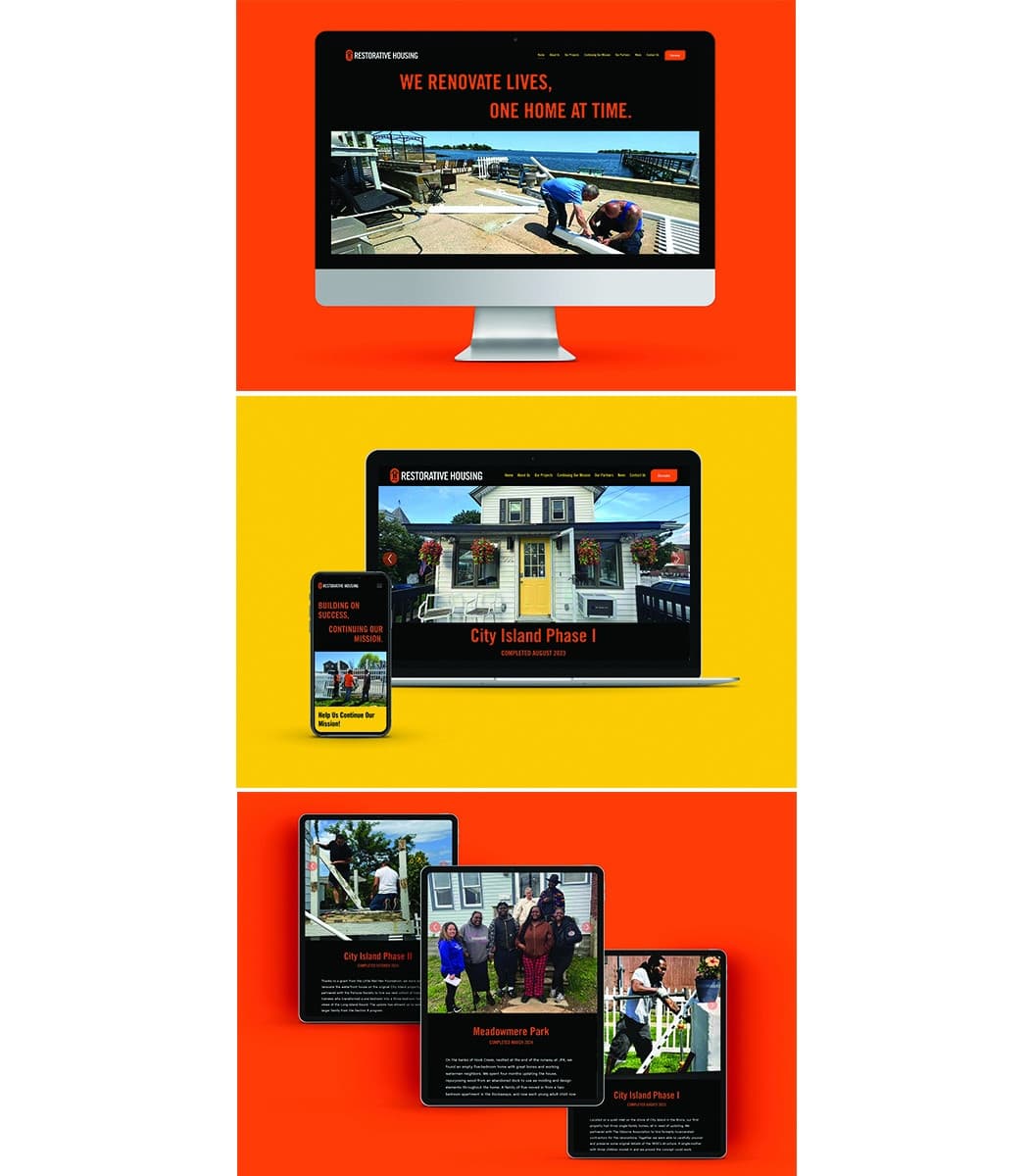 Restorative Housing Organization Website