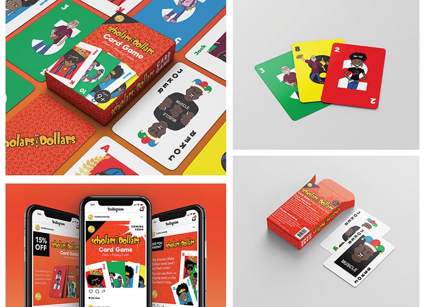 Scholars Make Dollars Card Game