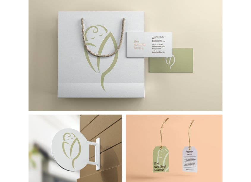 The Nesting House Logo