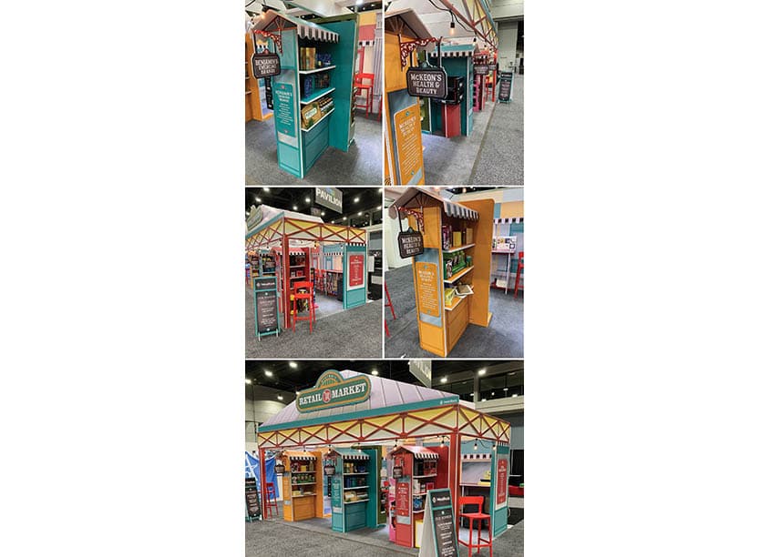 Smurfit Westrock 2024 Shop! OMA Trade Show Booth