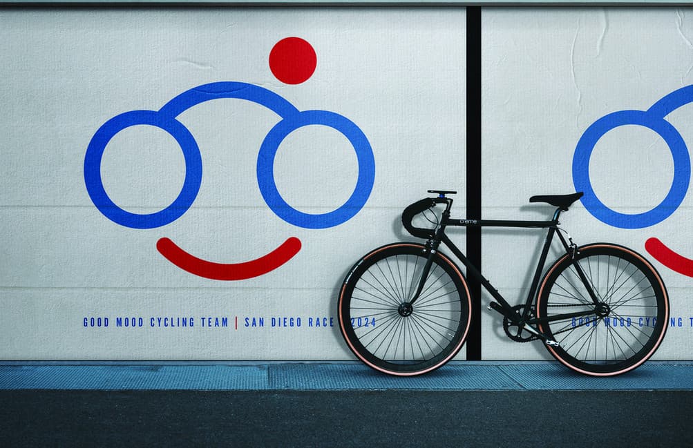 Good Mood Bicycle Team San Diego Race Poster