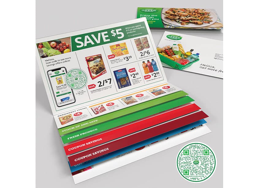 Step'n Save Stepped Booklet Mailer