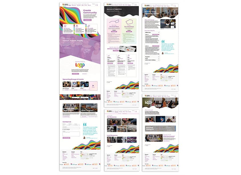 Lancaster LGBTQ+ Coalition Website Redesign
