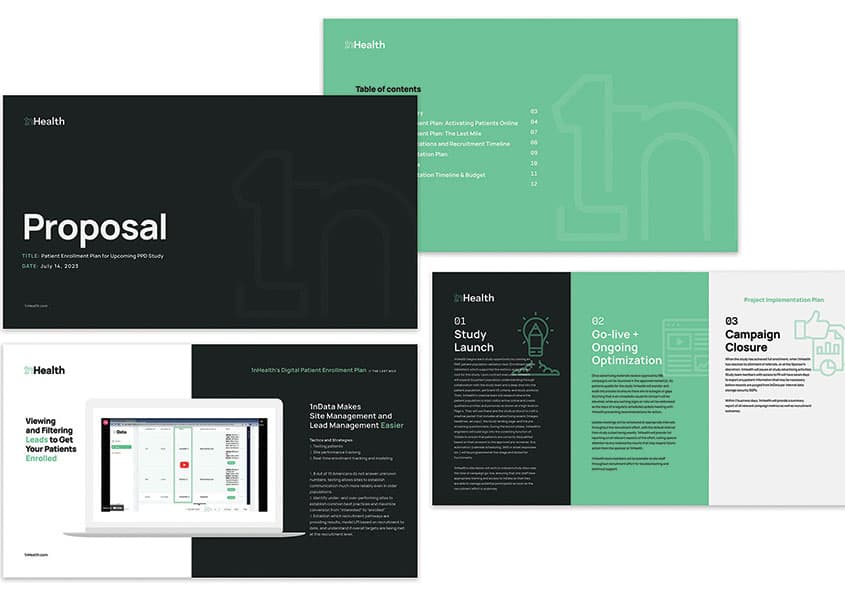 1nHealth Client Proposal 2023