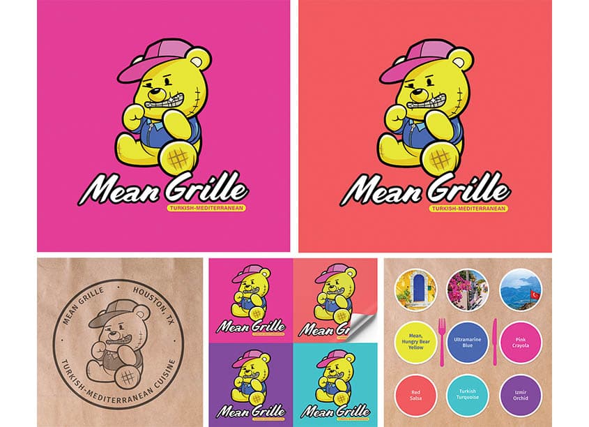 Mean Grille Logo Design