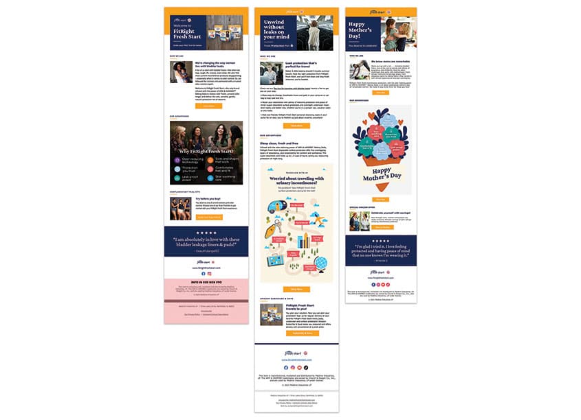 FitRight Fresh Start Newsletters