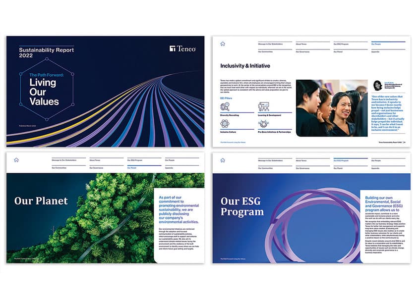 Teneo Sustainability Report 2022