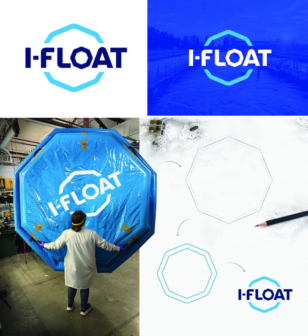 I-FLOAT Logo Design