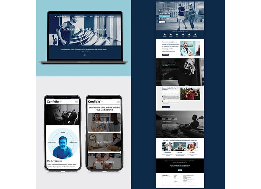 Confidia Plus Website