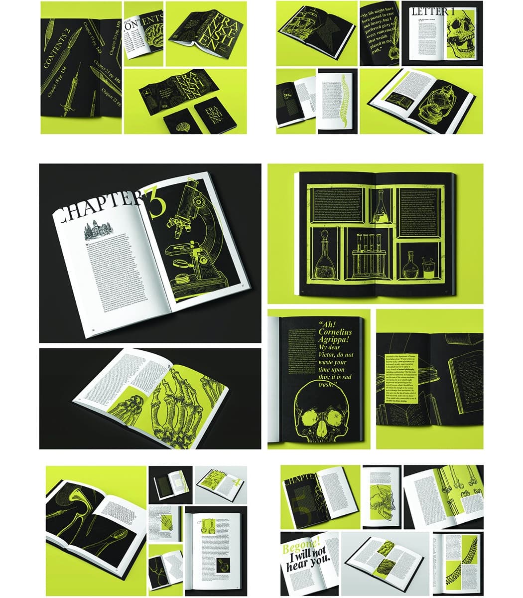 Frankenstein Illustrated