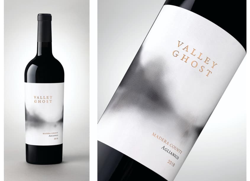 Valley Ghost Madera County Aglianico Package Design