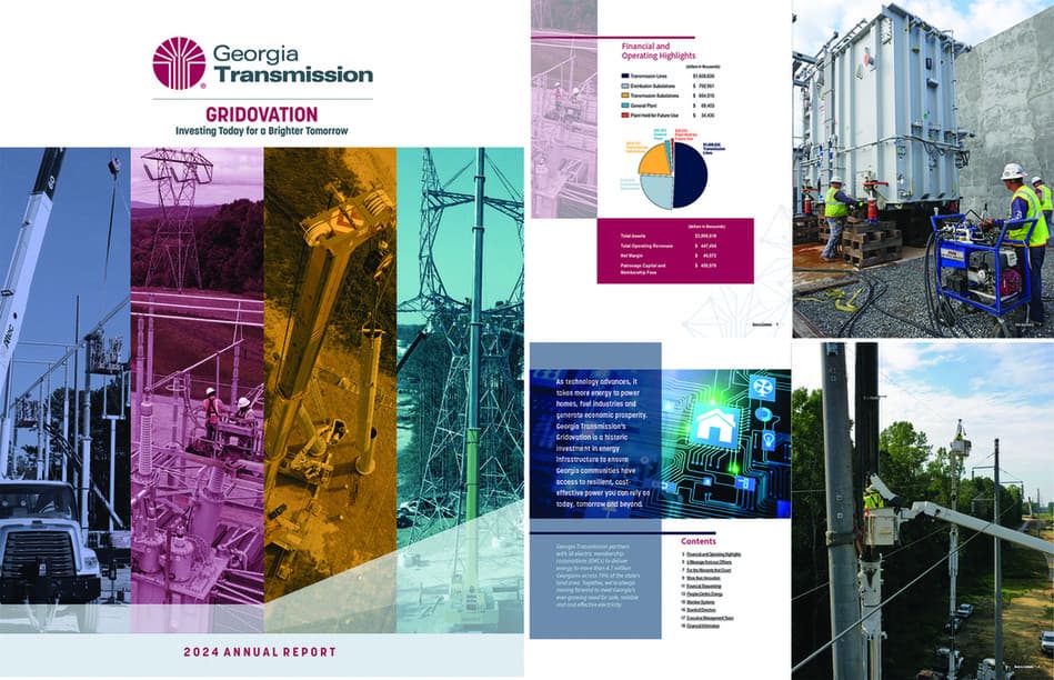 Georgia Transmission 2024 Annual Report - GRIDOVATION