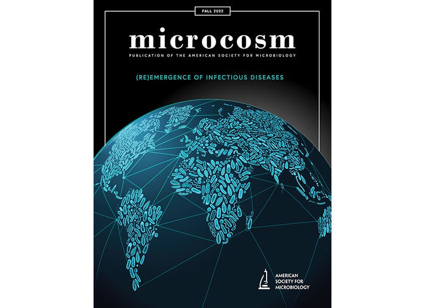 Microcosm Magazine, Fall 2022, Cover Design