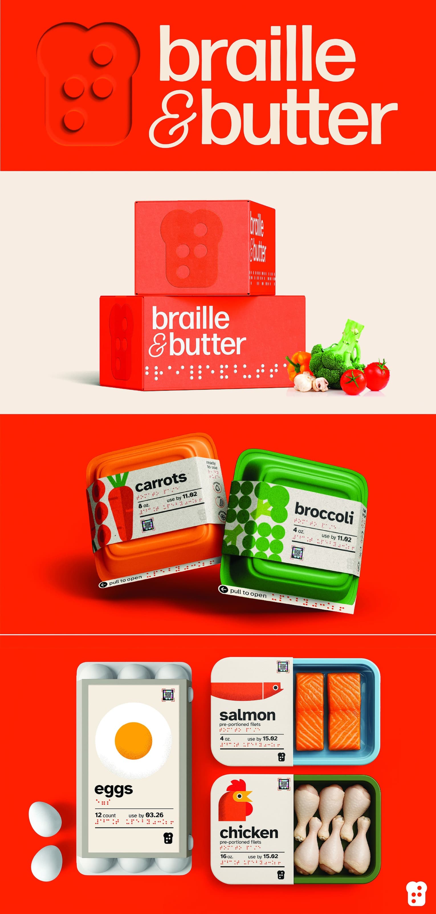 Braille & Butter Conceptual Project