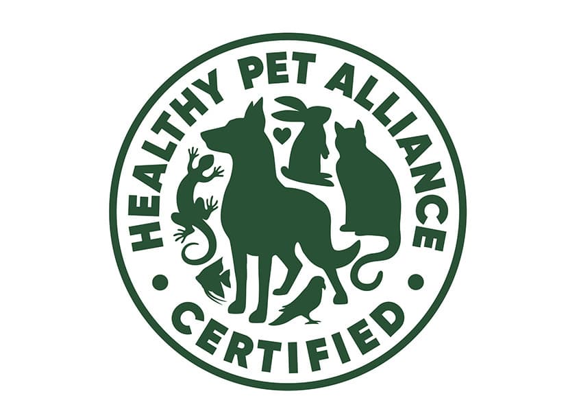 Healthy Pet Alliance Certified Seal