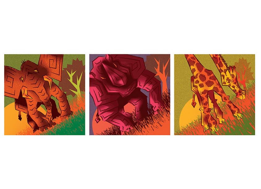 New Patterns, WildAid Illustration Series
