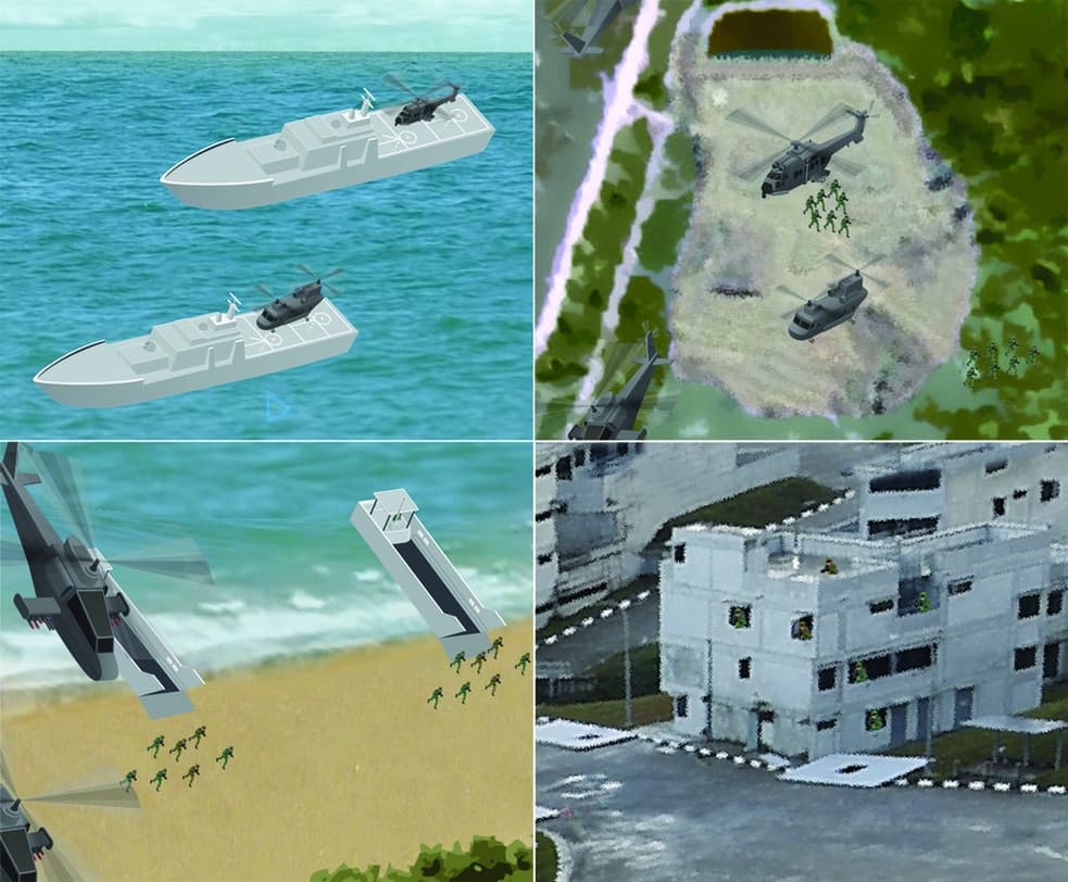 Ship-to-Shore Operations at Exercise Trident 2024