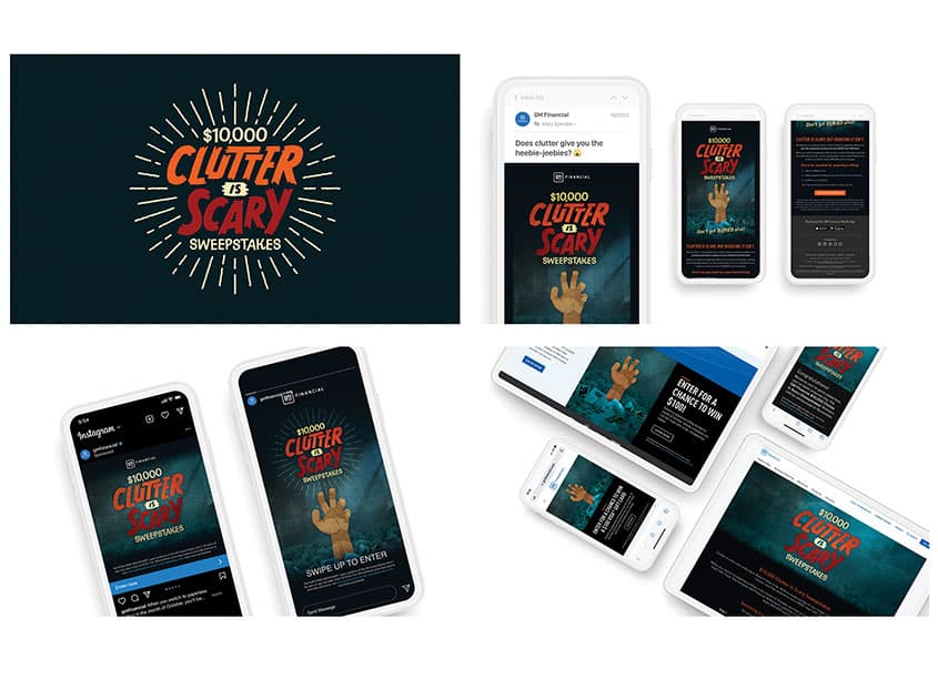 Clutter is Scary Paperless Sweepstakes