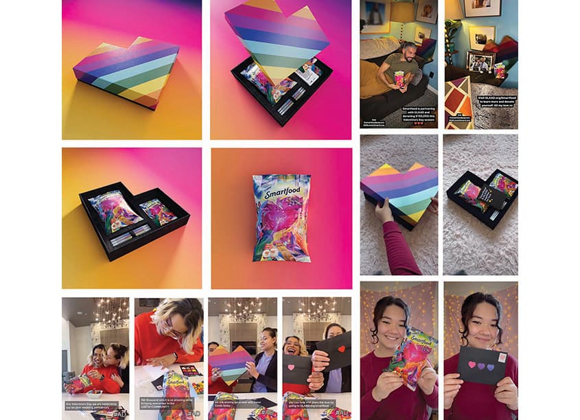 All Love is Smart Love - Smartfood x GLAAD Valentine's Day Influencer Kits