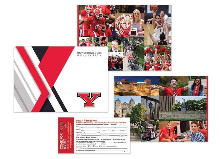 Youngstown State University Admissions Office Search Piece