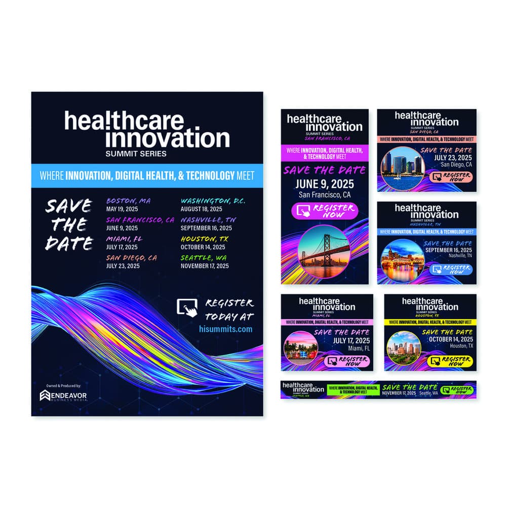 Healthcare Innovation Summit Series Ad Campaign