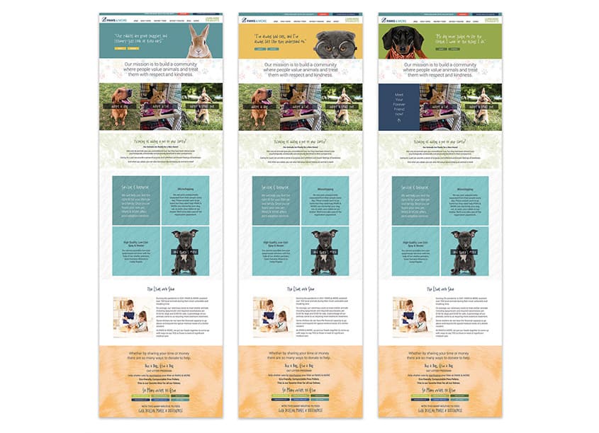 Proposed New Website Design