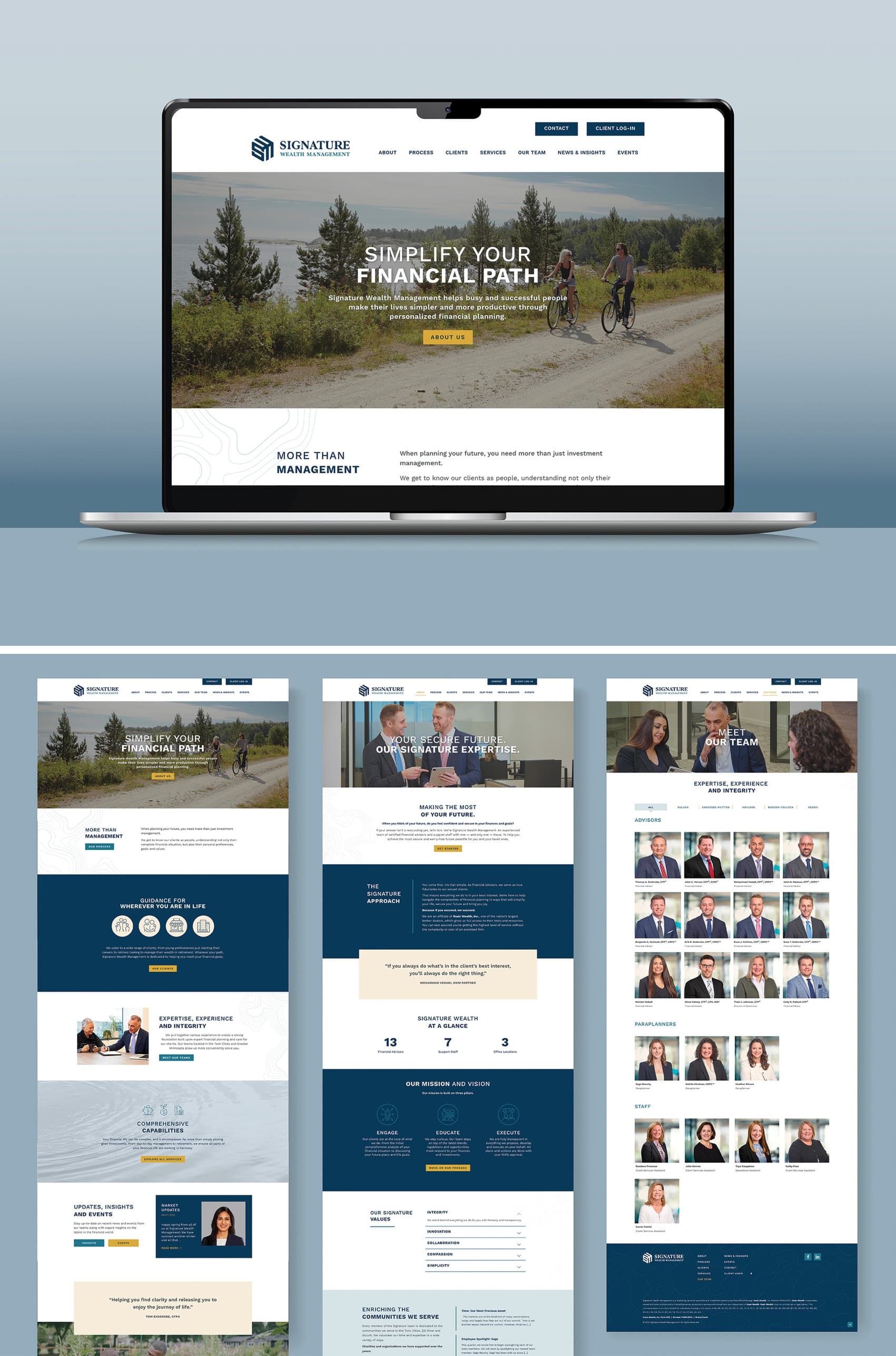 Signature Wealth Management Website