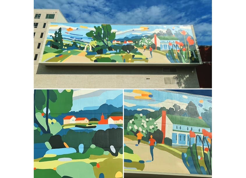 Founders Row Mural