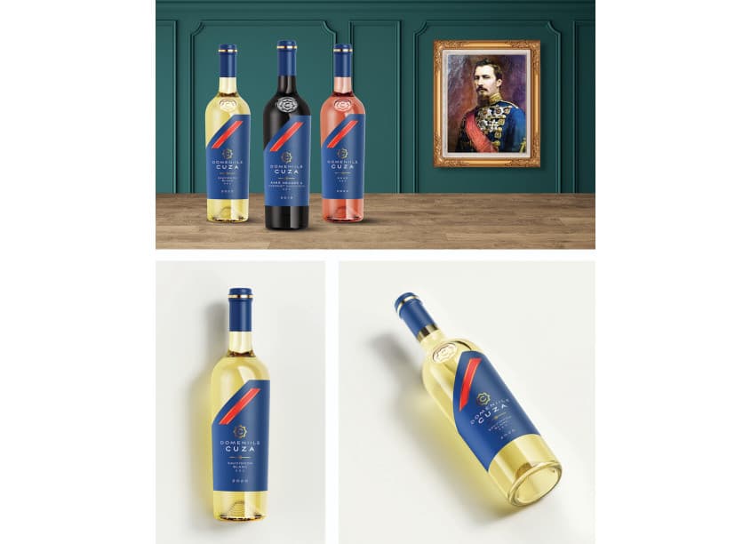 Domeniile Cuza Packaging Design