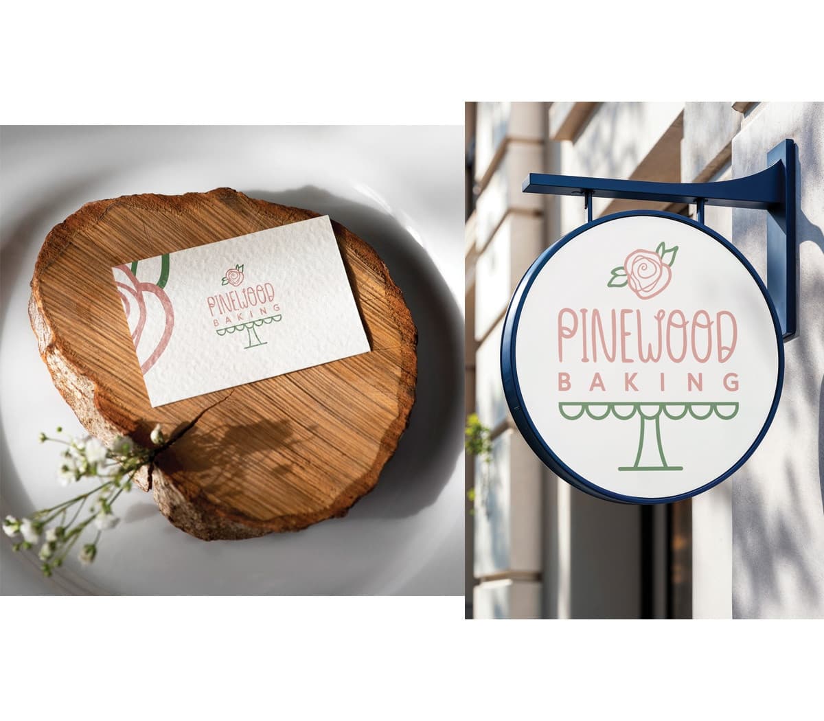Pinewood Baking Logo Design